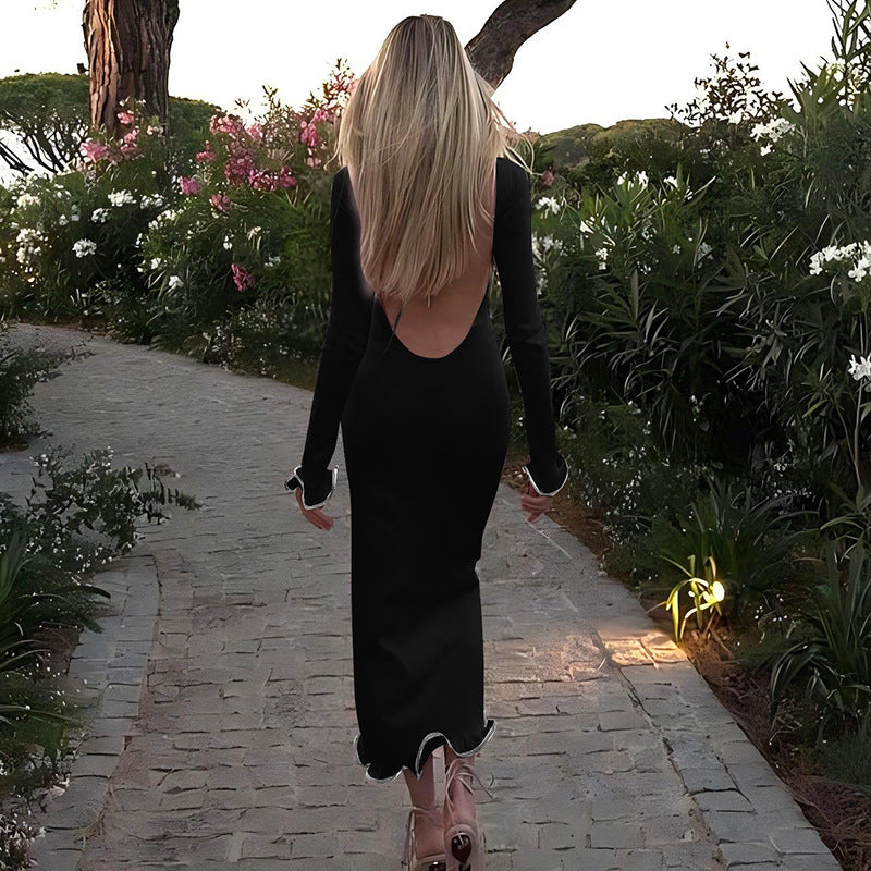 Melia Backless Midi Dress