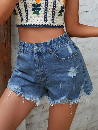 Elise Denim Shorts