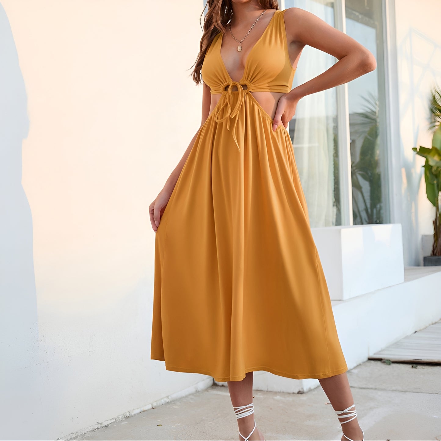 Kattan Midi Dress